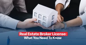 real estate broker license