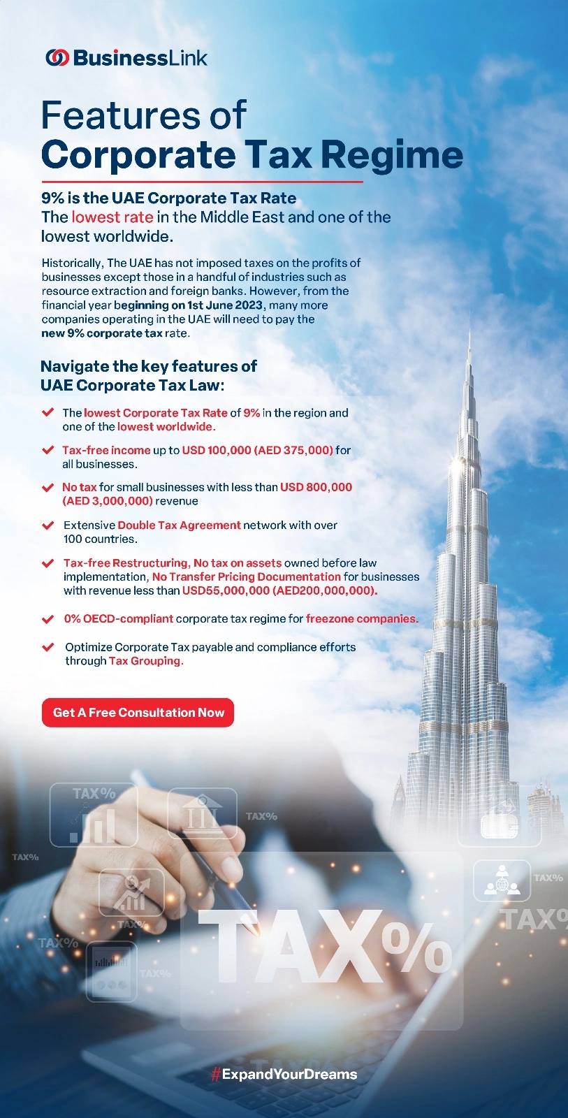 key feature of the UAE corporate tax law